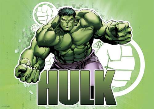 Incredible Hulk Edible Image #1 - Click Image to Close